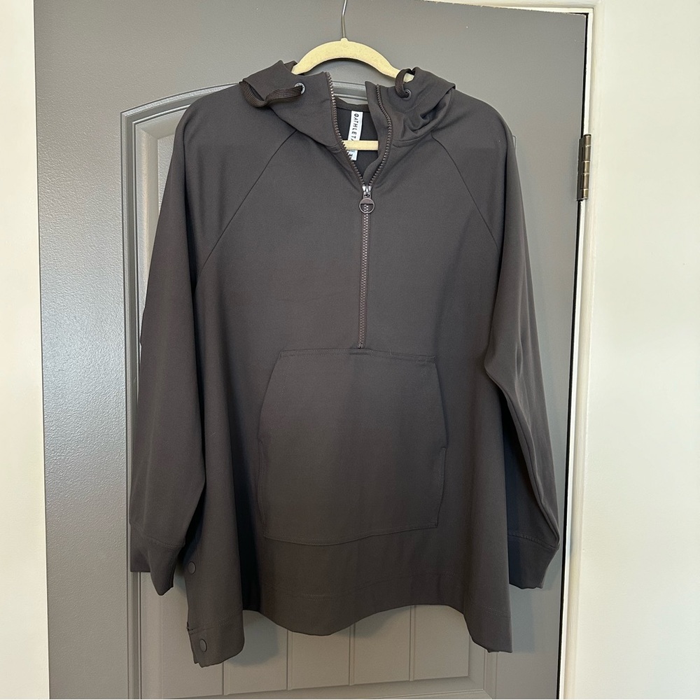 Athleta Glacier Handkerchief Poncho Top